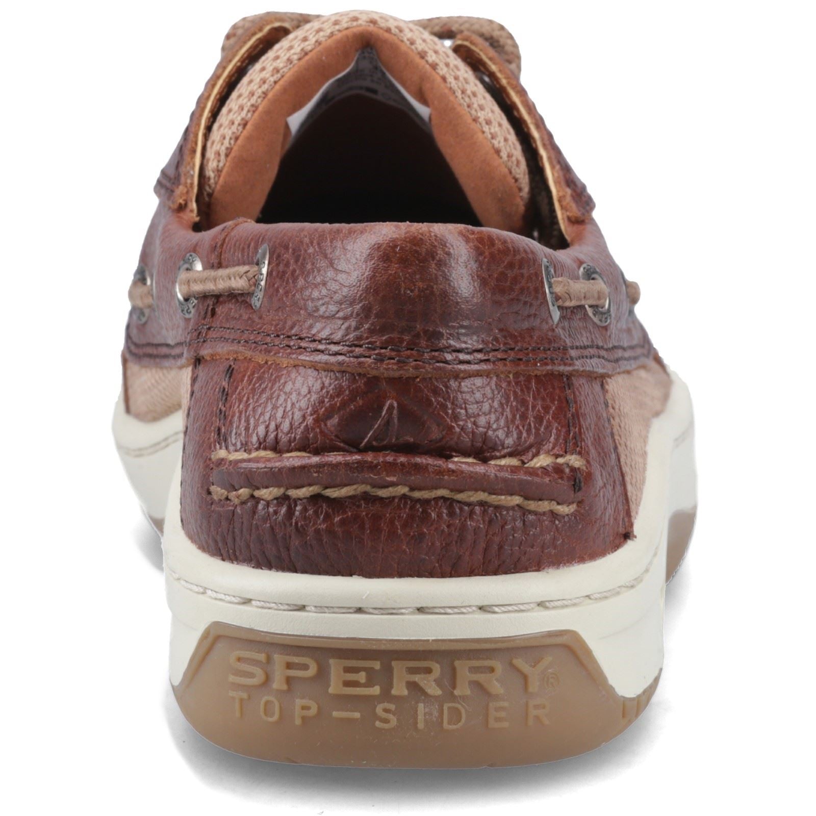 Sperry Billfish 3 Eye Leather Men's Wide Brown Boat Shoe