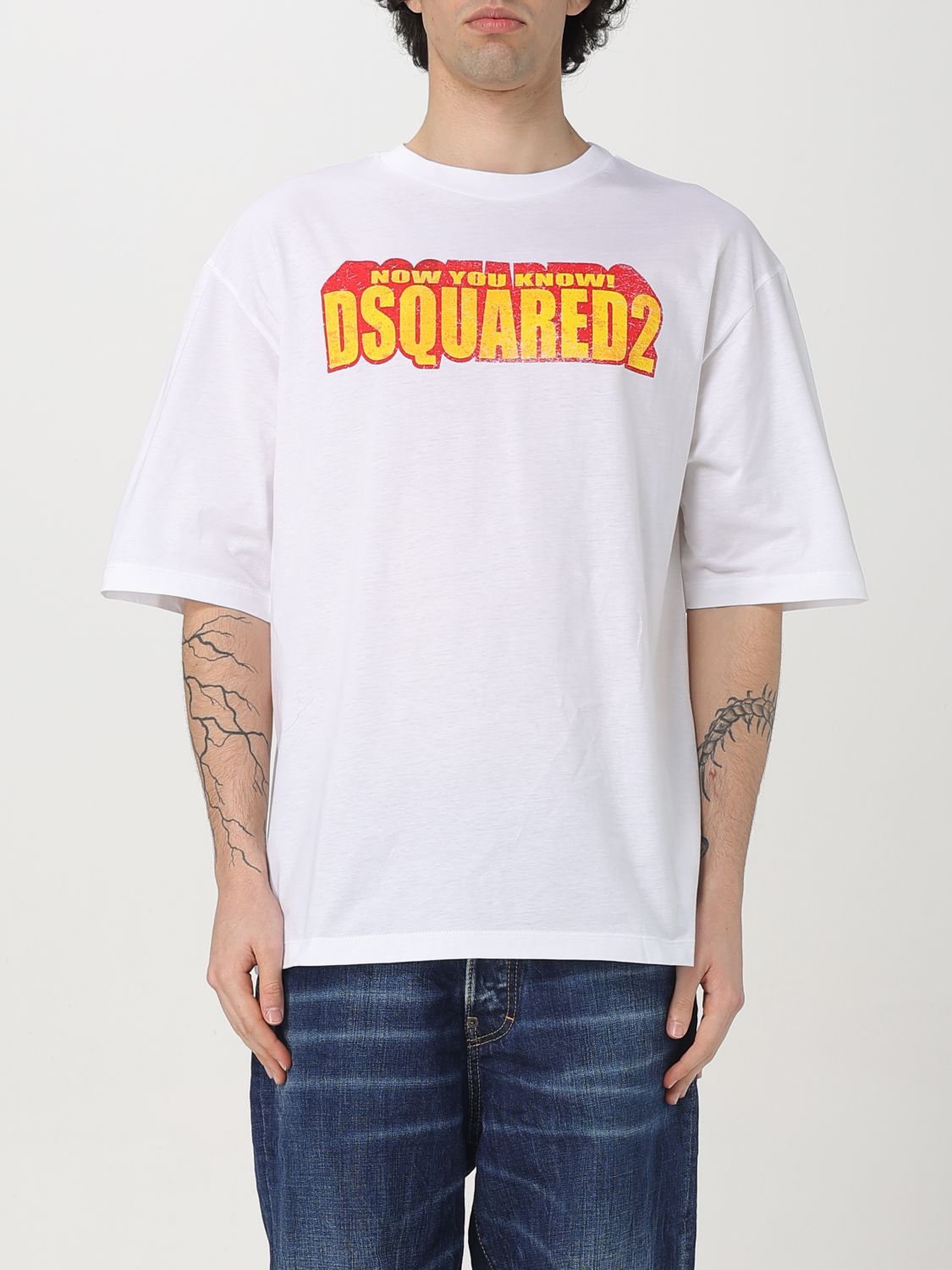T-Shirt Men color White