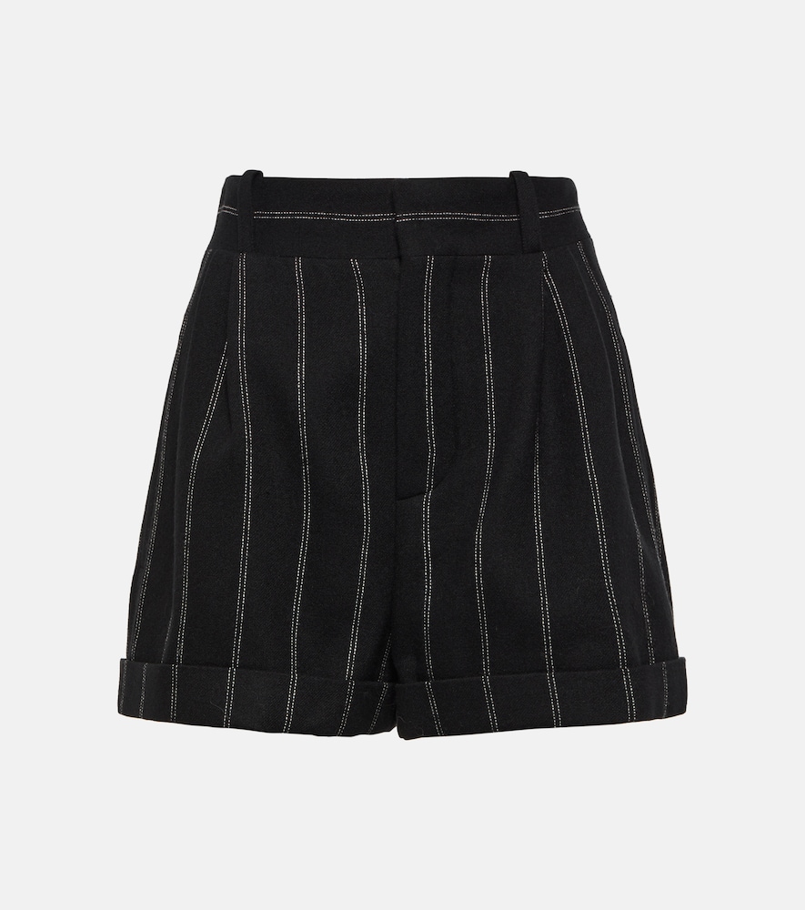 Kudebi pinstripe wool shorts