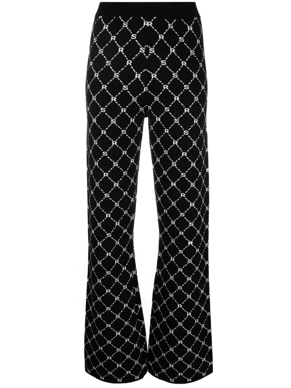 High-waisted trousers - Black