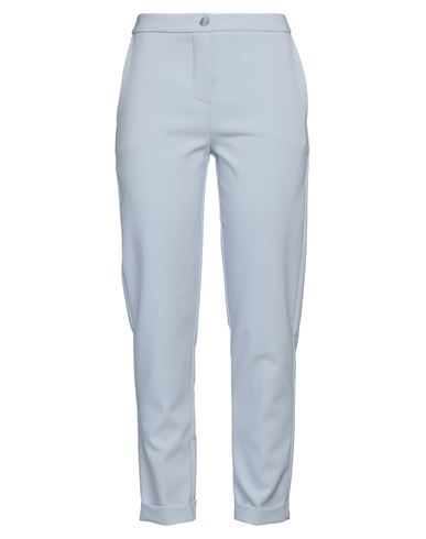 Sandro Ferrone Woman Pants Sky blue Size 4 Polyester, Elastane