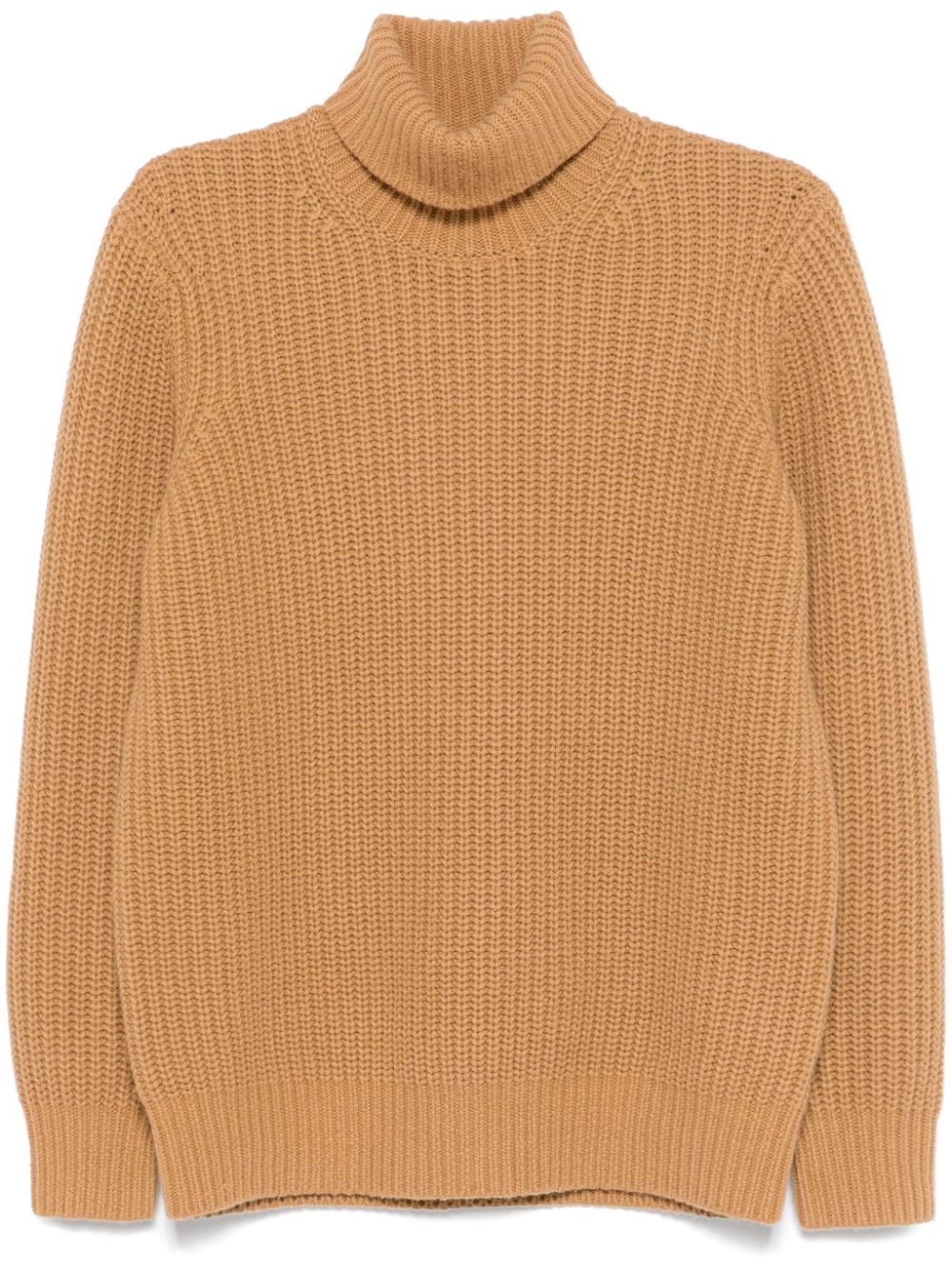 Fisherman's knit sweater - Brown
