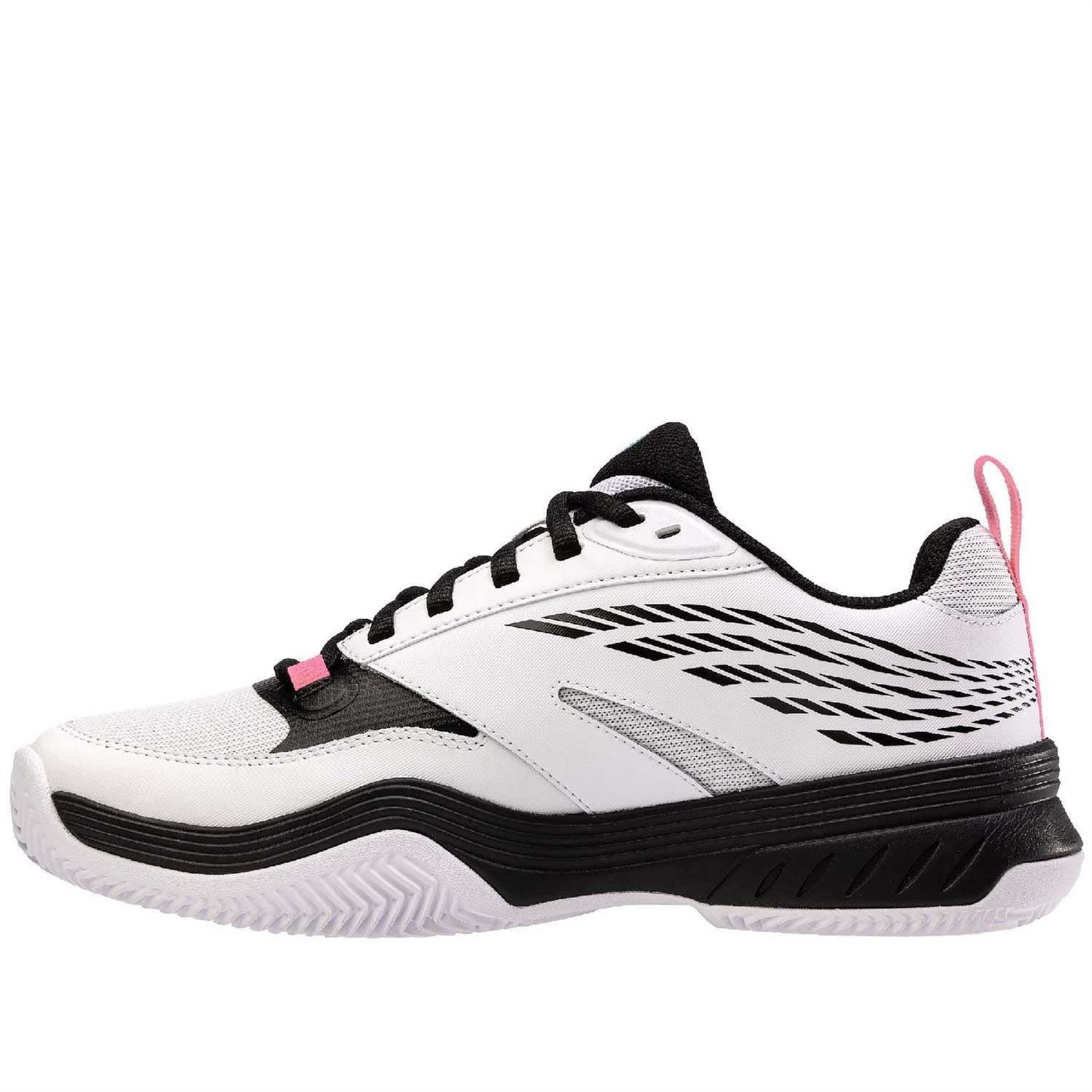 K-Swiss Mens SpeedEx Padel Trainers in White - Black/White