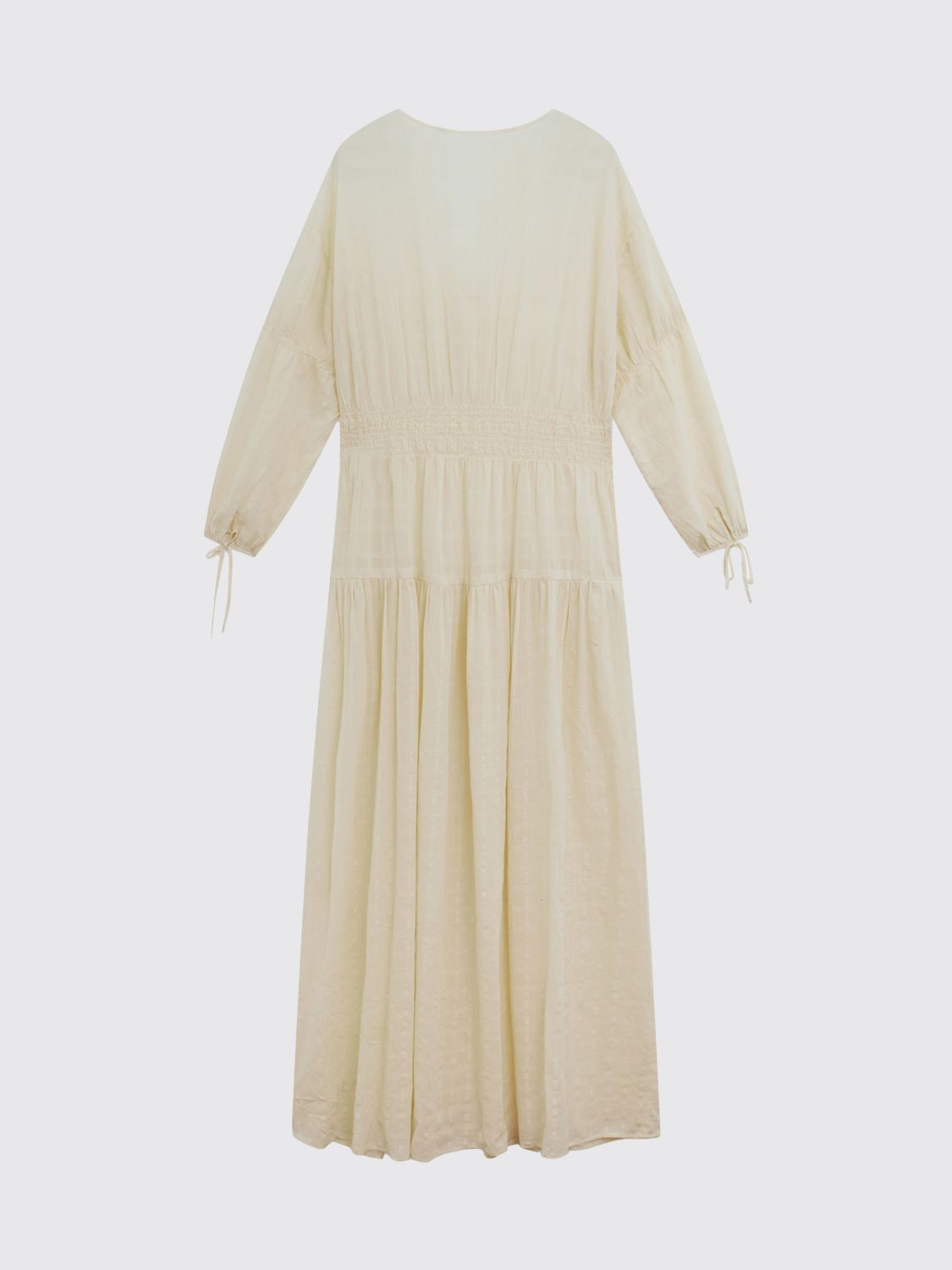 Dress Woman color Yellow Cream