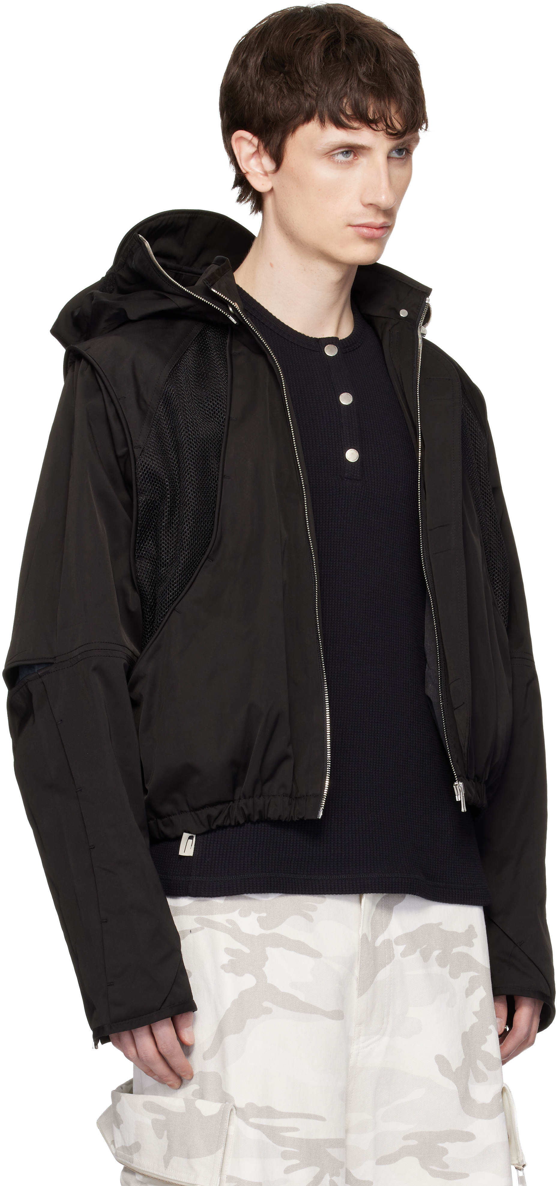 Black Parachute Hooded Gen 2 Jacket