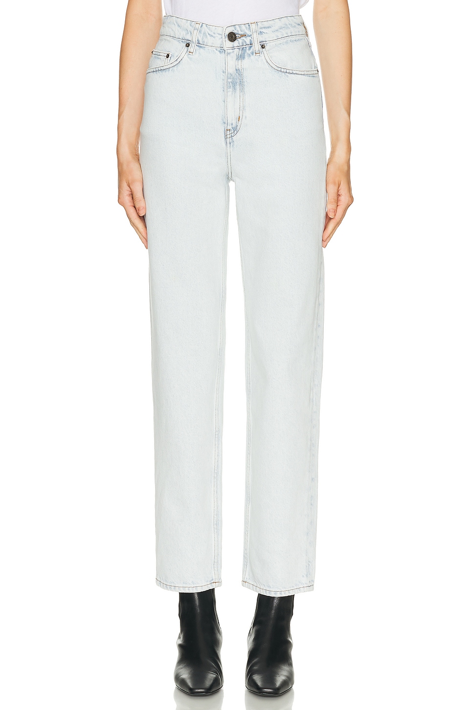American Vintage Joybird-B Skinny Leg in Winter Bleached - Blue. 26 also
