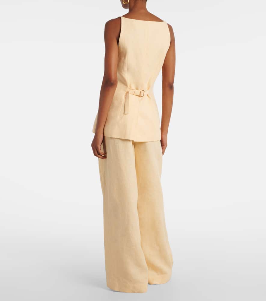 Nancy linen top