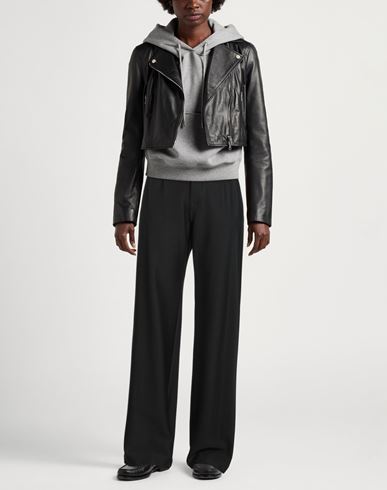 Woman Pants Black Size M Viscose, Polyamide, Elastane