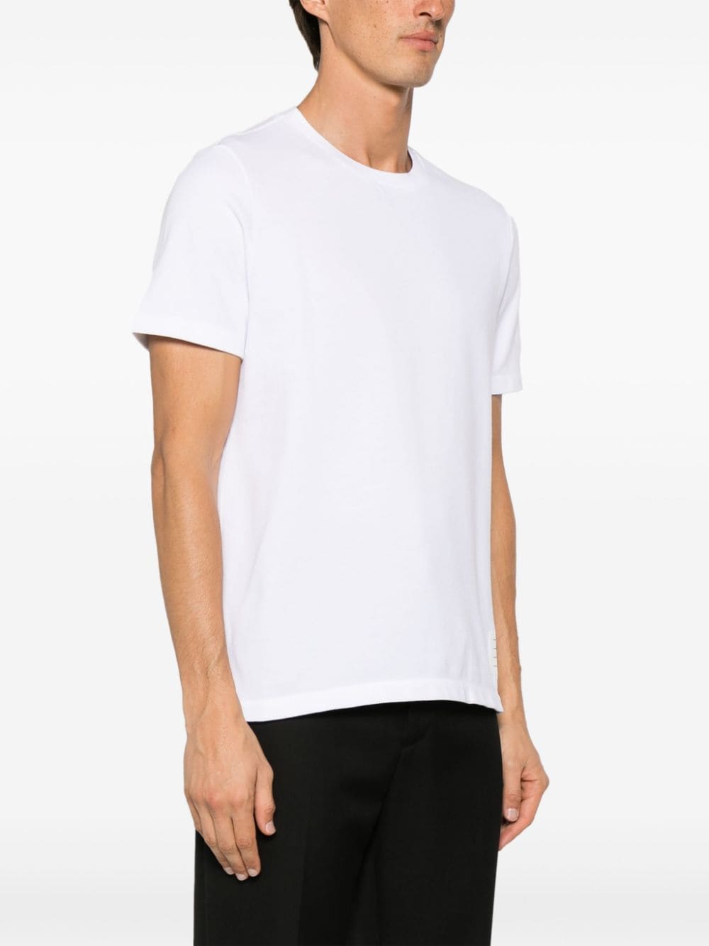 Center-Back Stripe Piqué Tee