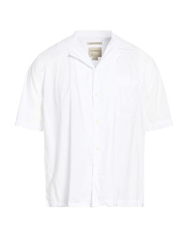 Man Shirt White Size M Cotton
