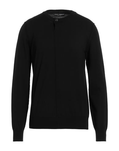 Man Sweater Black Size 36 Wool, Polyamide, Elastane, Zamak