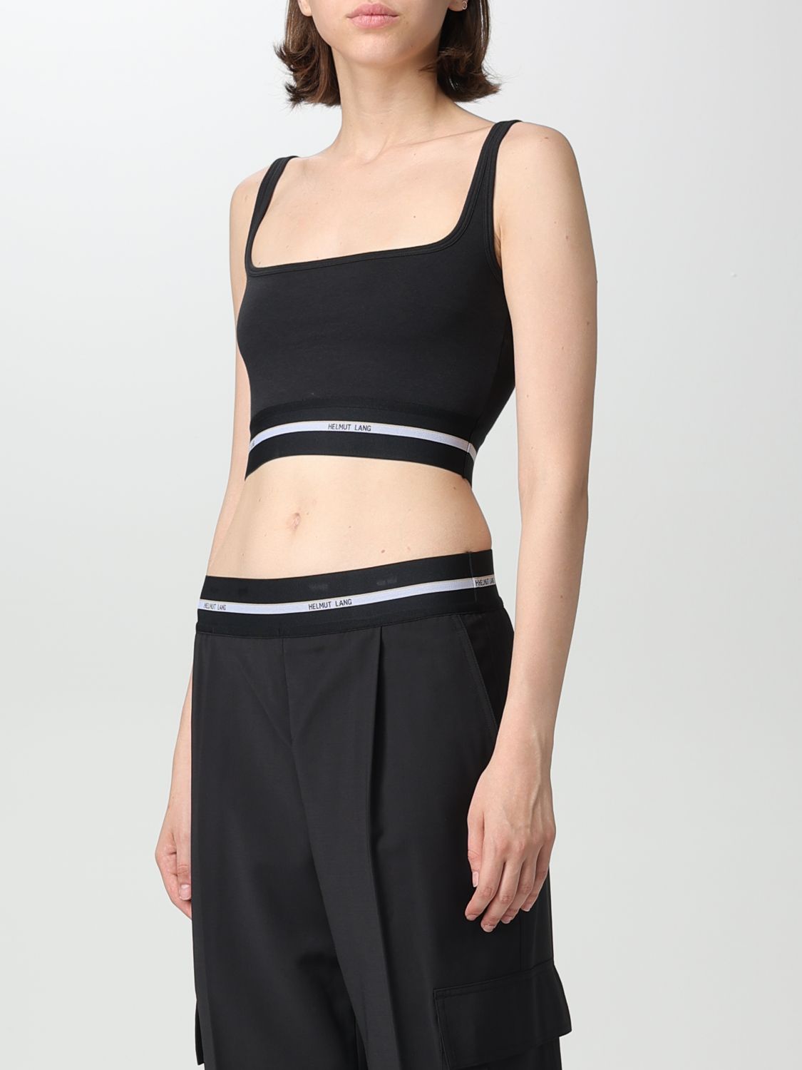 Top Woman color Black