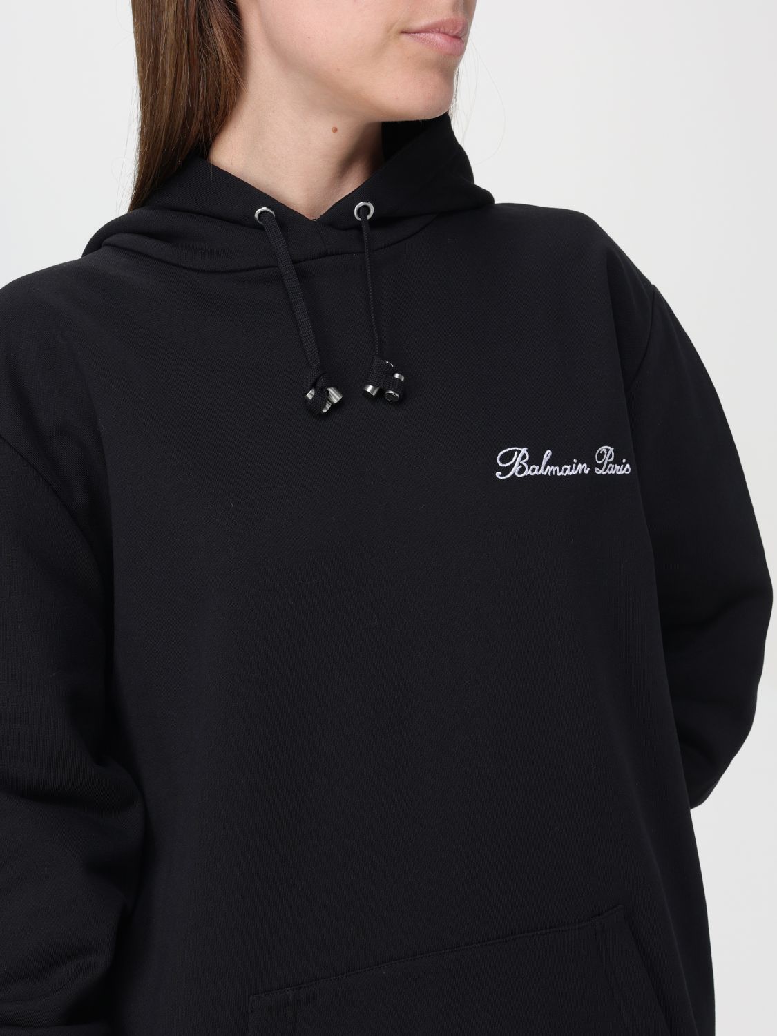 Sweatshirt Woman color Black