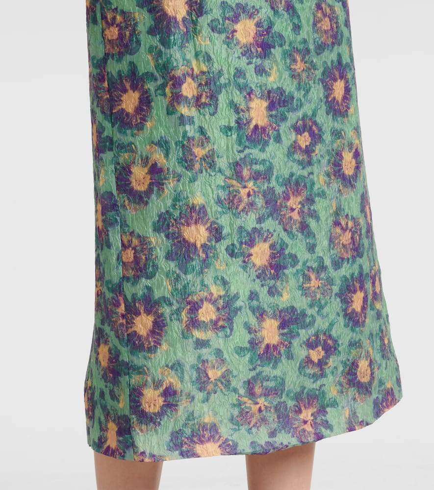 Ulla Johnson Amandine puff-sleeve midi dress