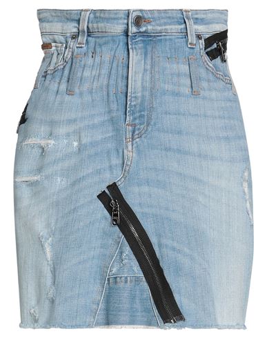 Woman Denim skirt Blue