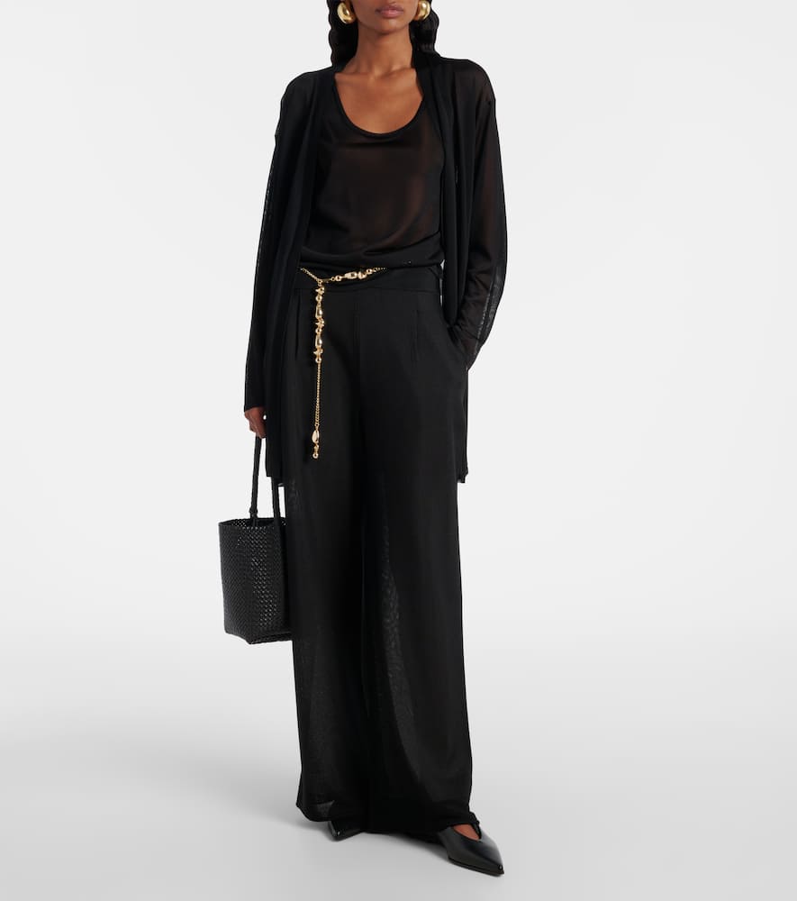 Gordon wide-leg pants