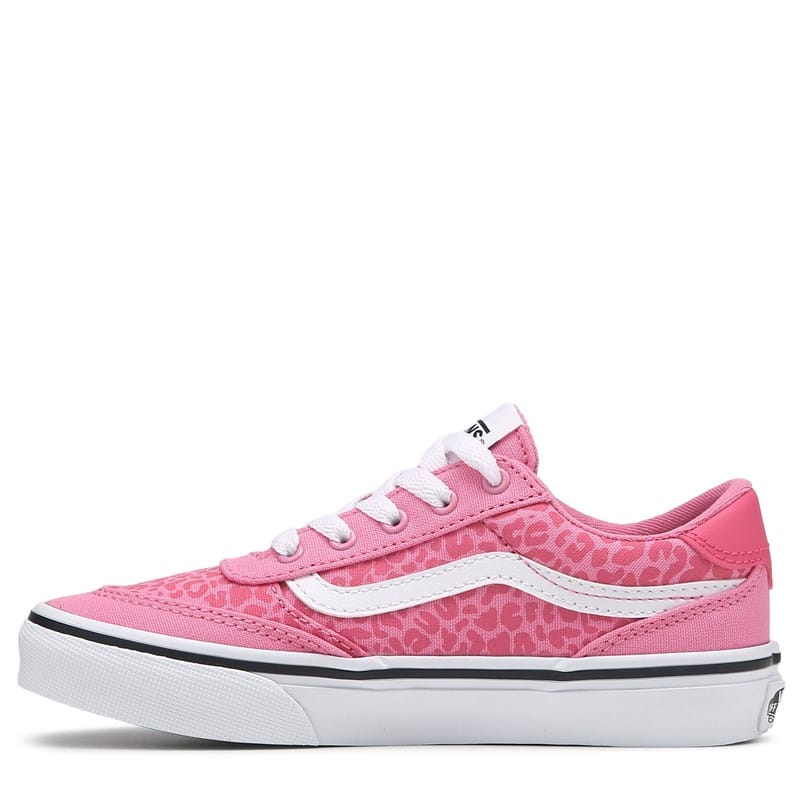 Kids' Brooklyn Low Top Sneaker Little/Big Kid Shoes (Pink/Leopard)