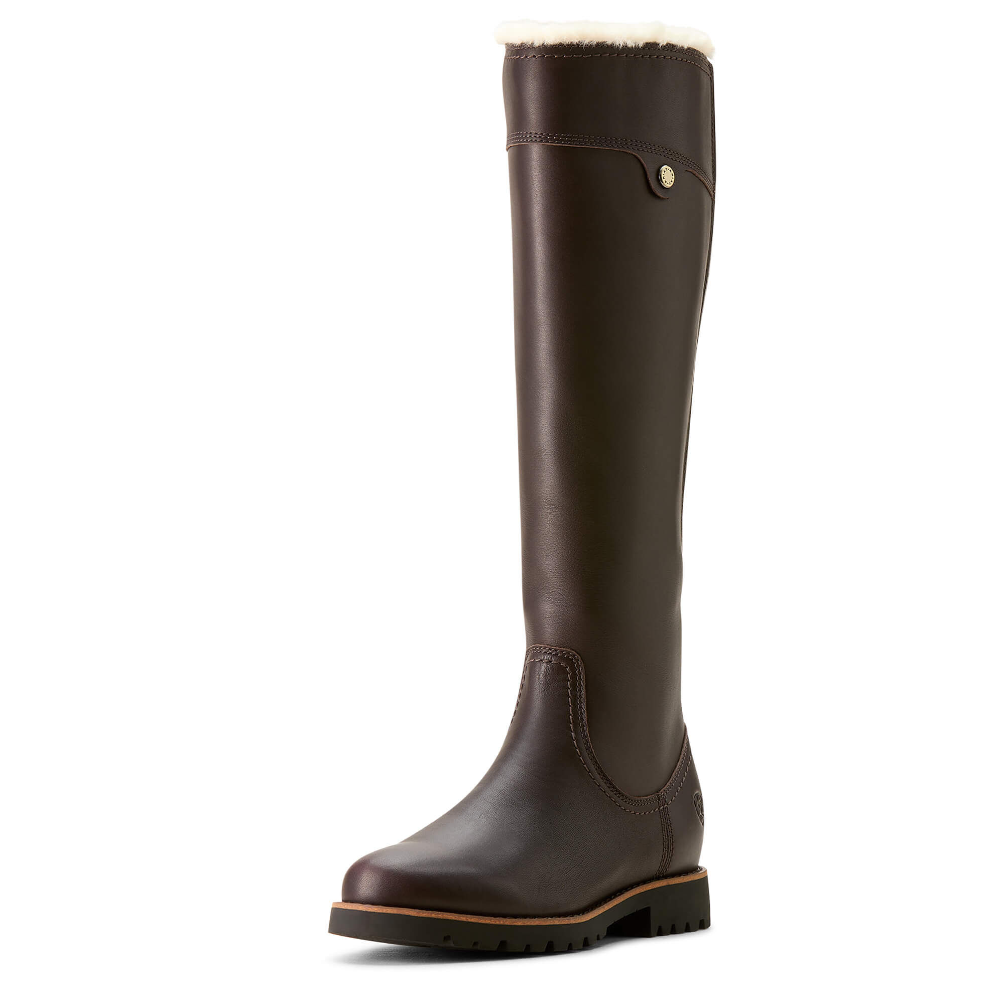 Women's Arlington Sherpa Waterproof Boots in Espresso, RM Width