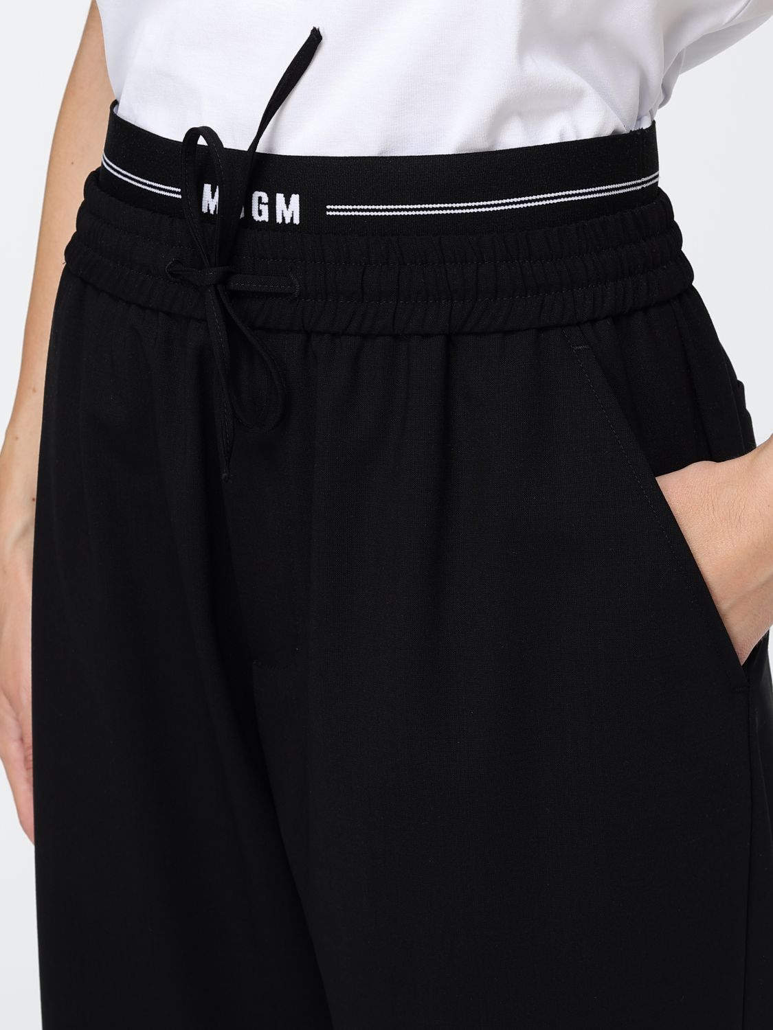 Pants Men color Black