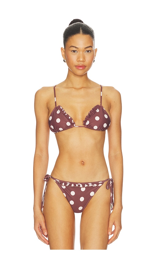 Juillet Kenny Top in Brown. - S also in XS, M