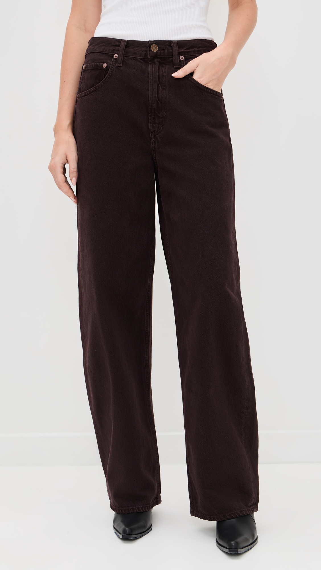 Low Curve Jeans Sloe Berry