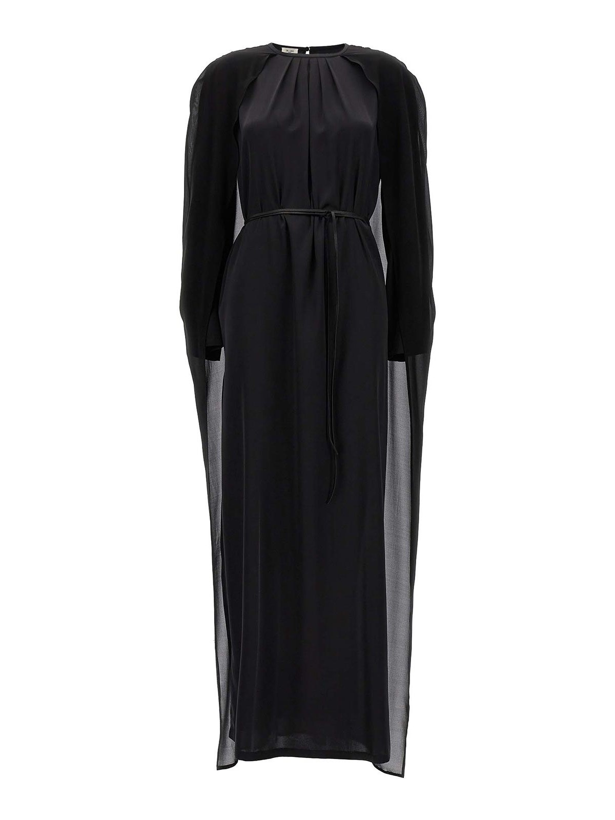 Di. La3 Pari' Cape Dress