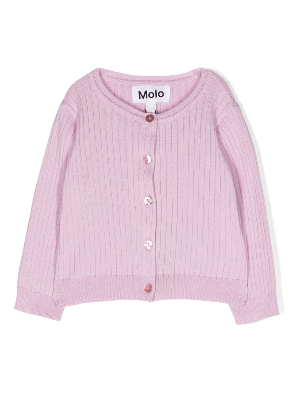 Gabby ribbed cardigan - Purple