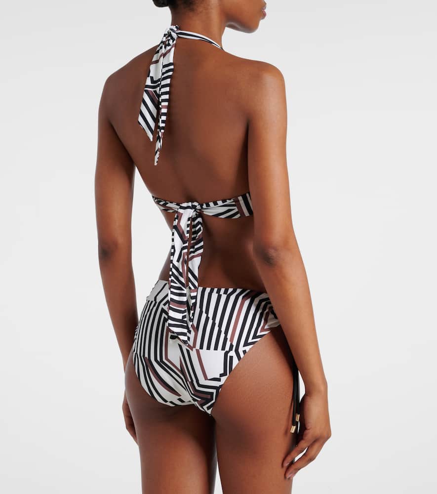 Sibilla printed bikini bottoms