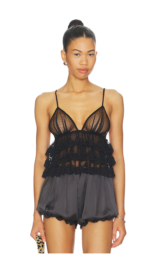 Tularosa Lucila Camisole in Black. - XXS also in M