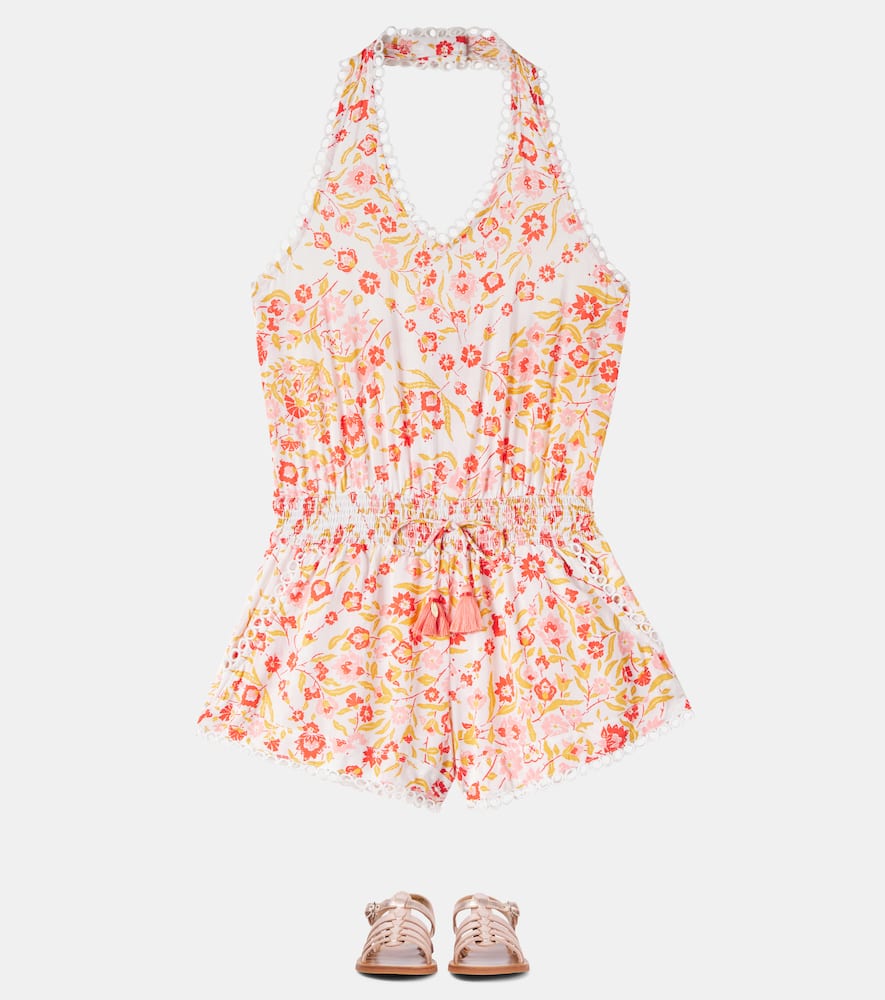 Beth floral playsuit