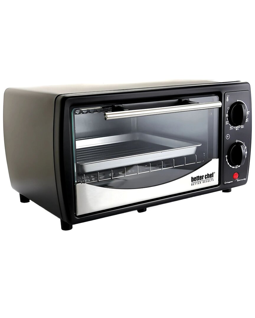 9-Liter Toaster Oven Broiler With Stainless Front Panel