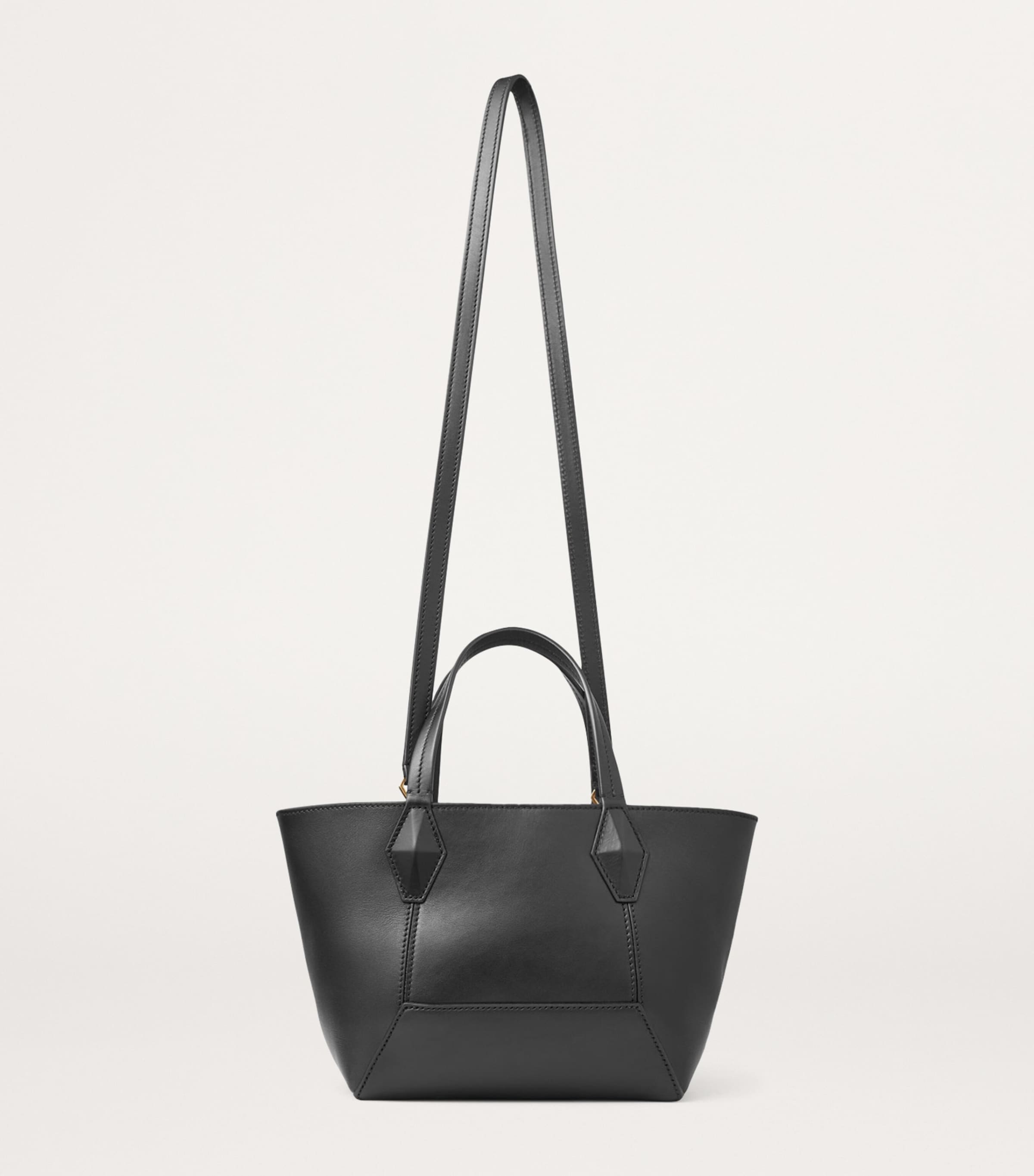 Diamond Small Leather Tote Bag