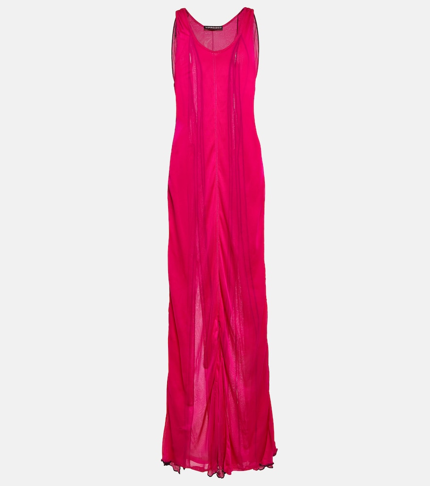 Chiffon maxi dress