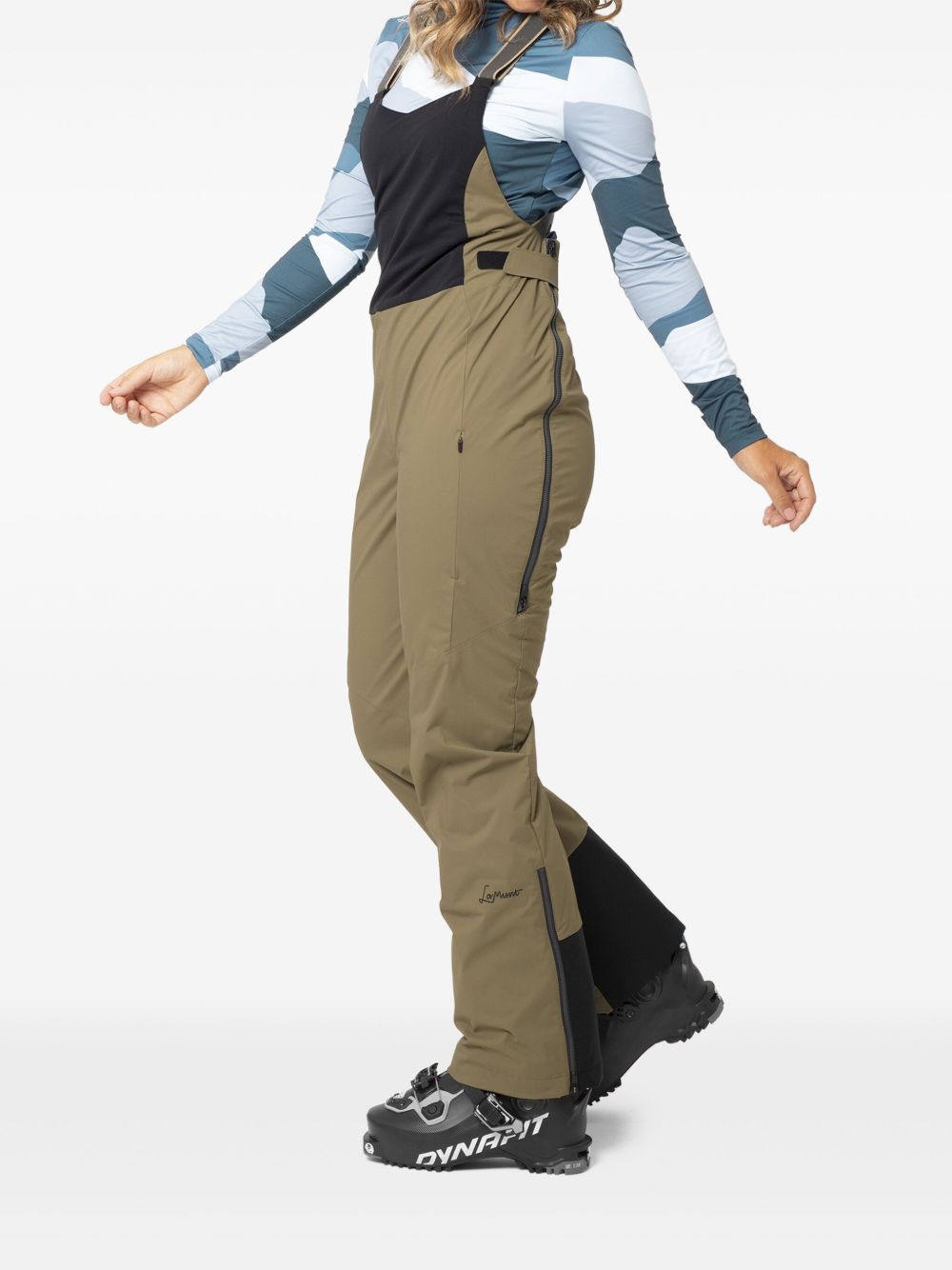 LAMUNT straight-leg salopettes - Neutrals