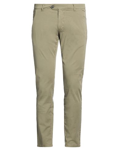Roÿ Roger's Man Pants Military green Size 30 Cotton, Elastane