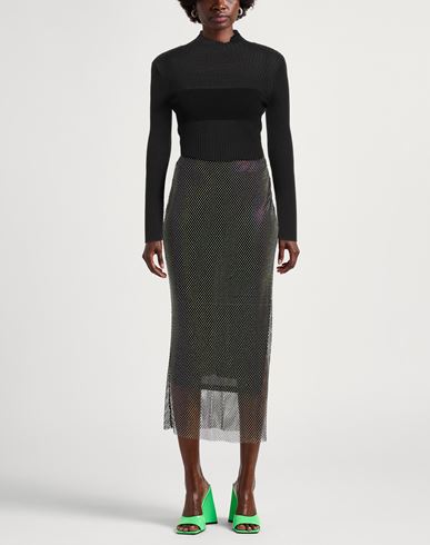 Woman Turtleneck Black Size S Acrylic, Wool