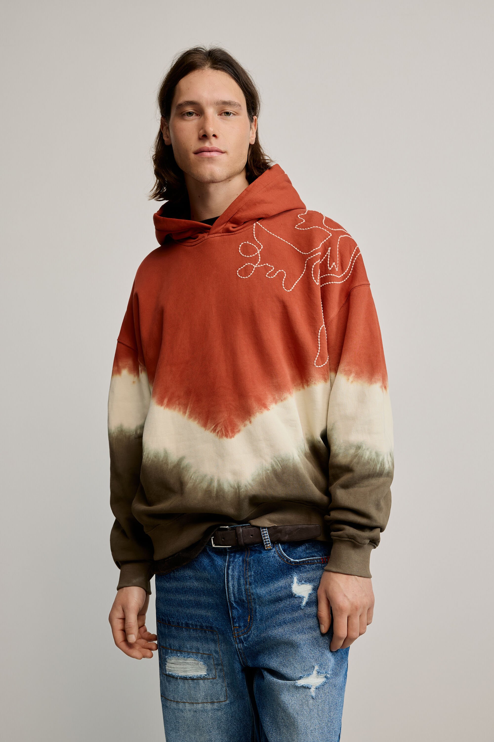 Tie-dye sweatshirt