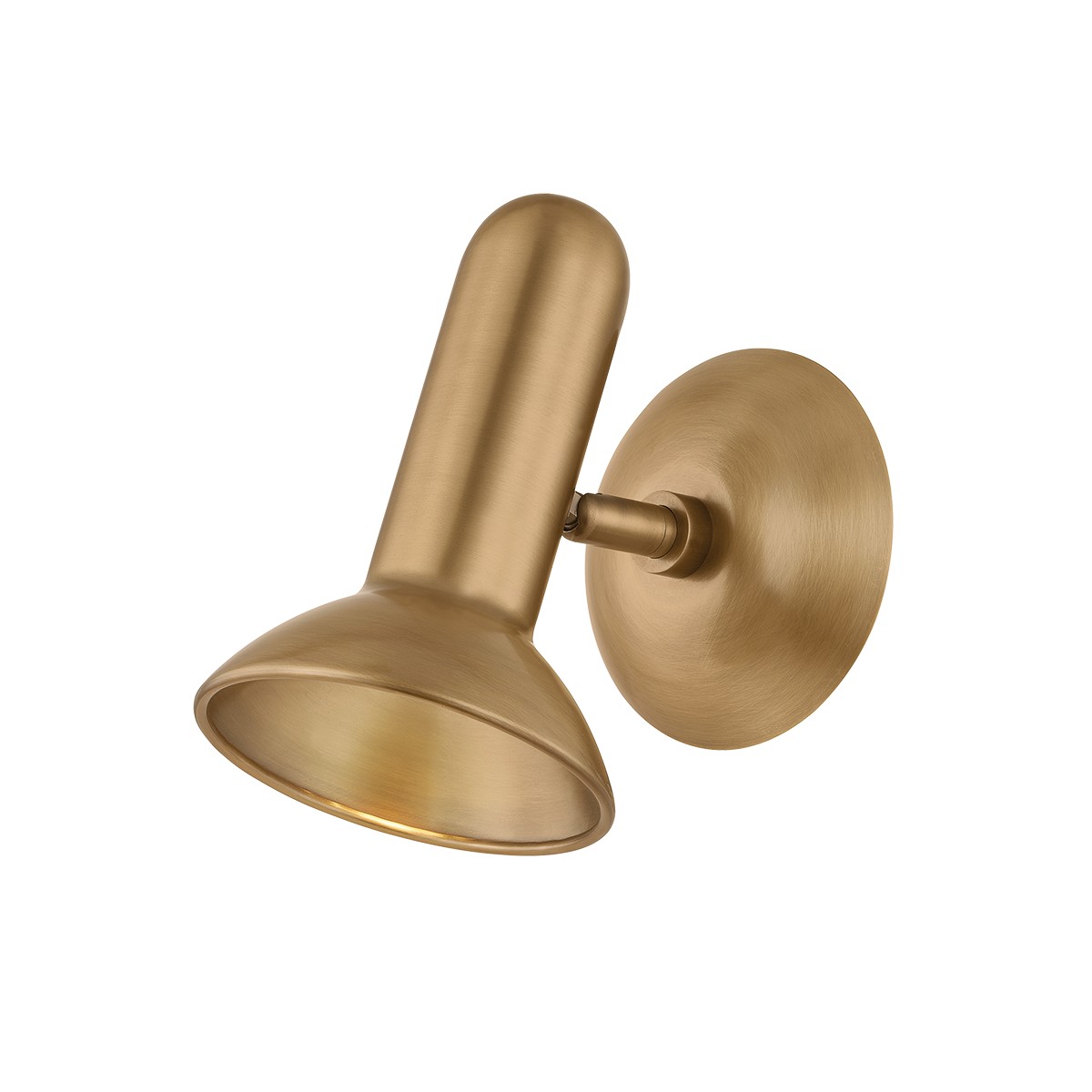 Patina Brass Flush Mount from the Bjorn Collection