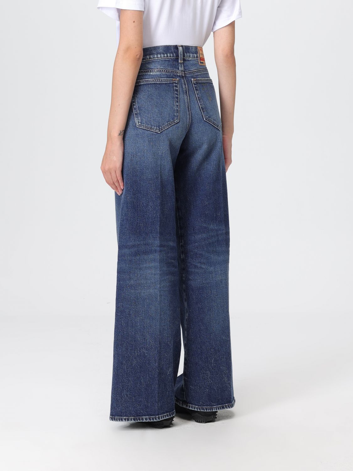 Jeans Woman color Denim