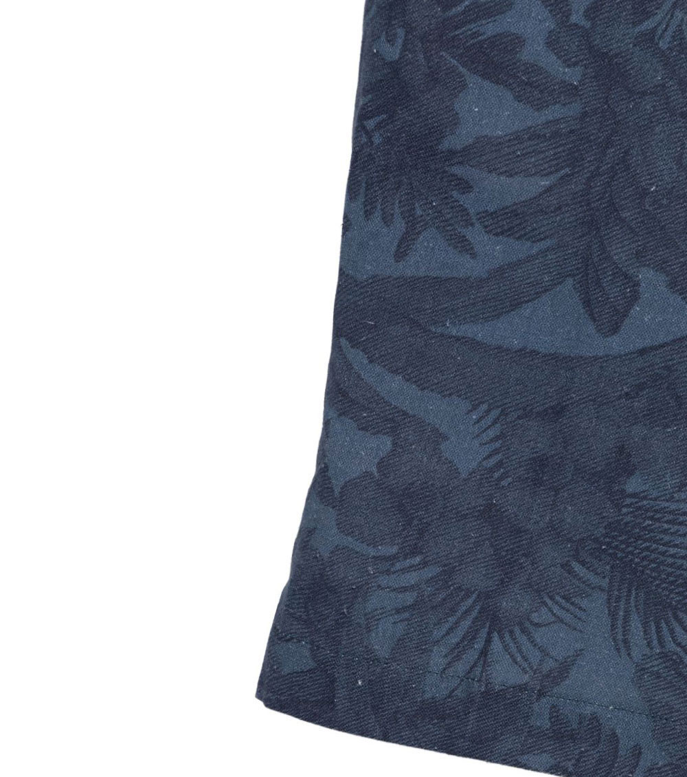 Blue Floral Short