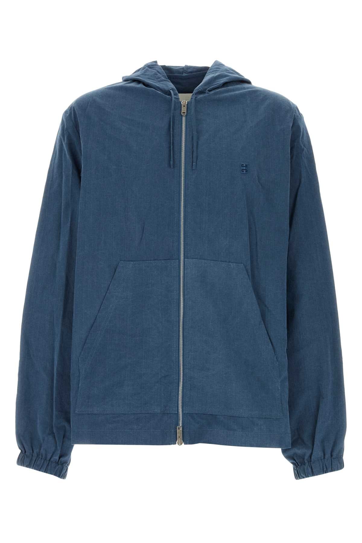 Hoodie Jacket — Blue