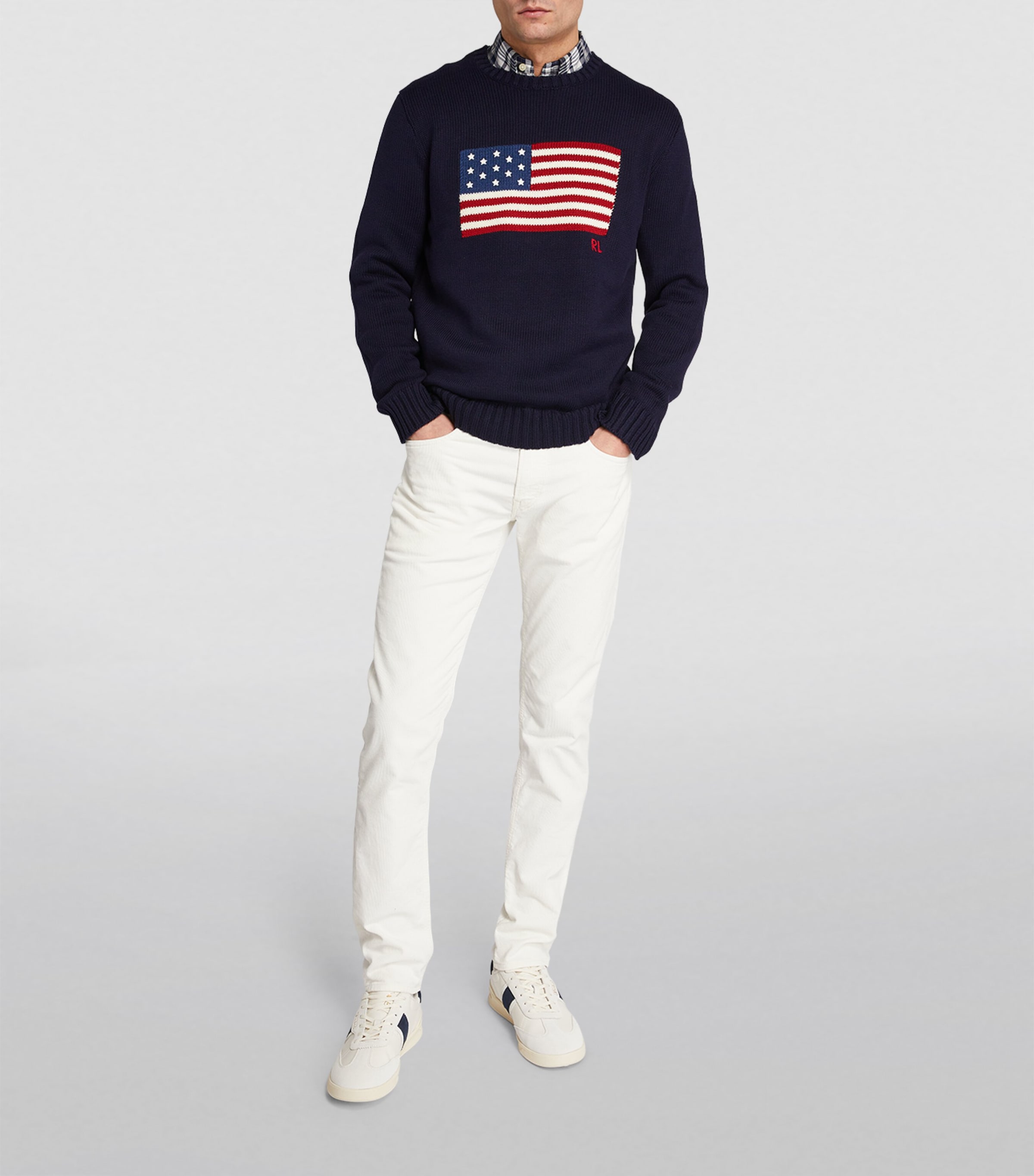 American Flag Sweater