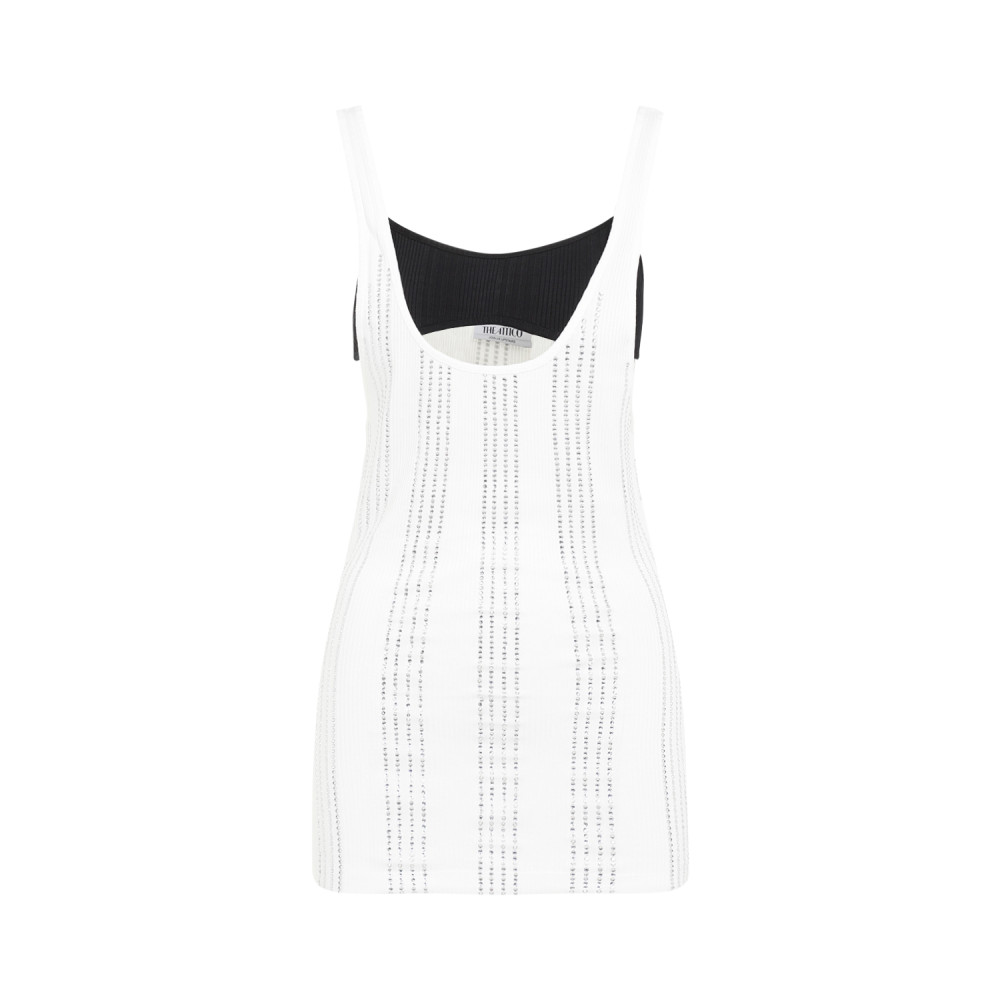 Flat Ribbed Jersey Tank Top
