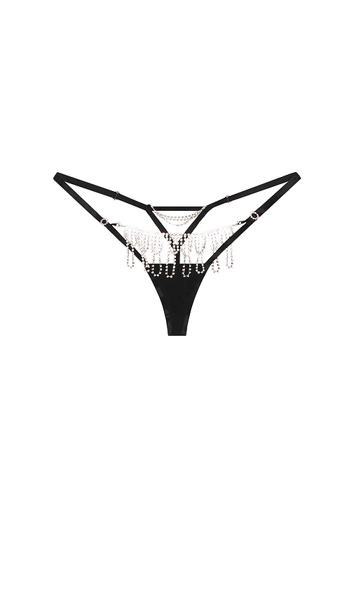 BLUEBELLA Estelle Thong in Black. - M also in S