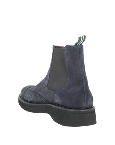 Man Ankle boots Navy Size 9 Leather