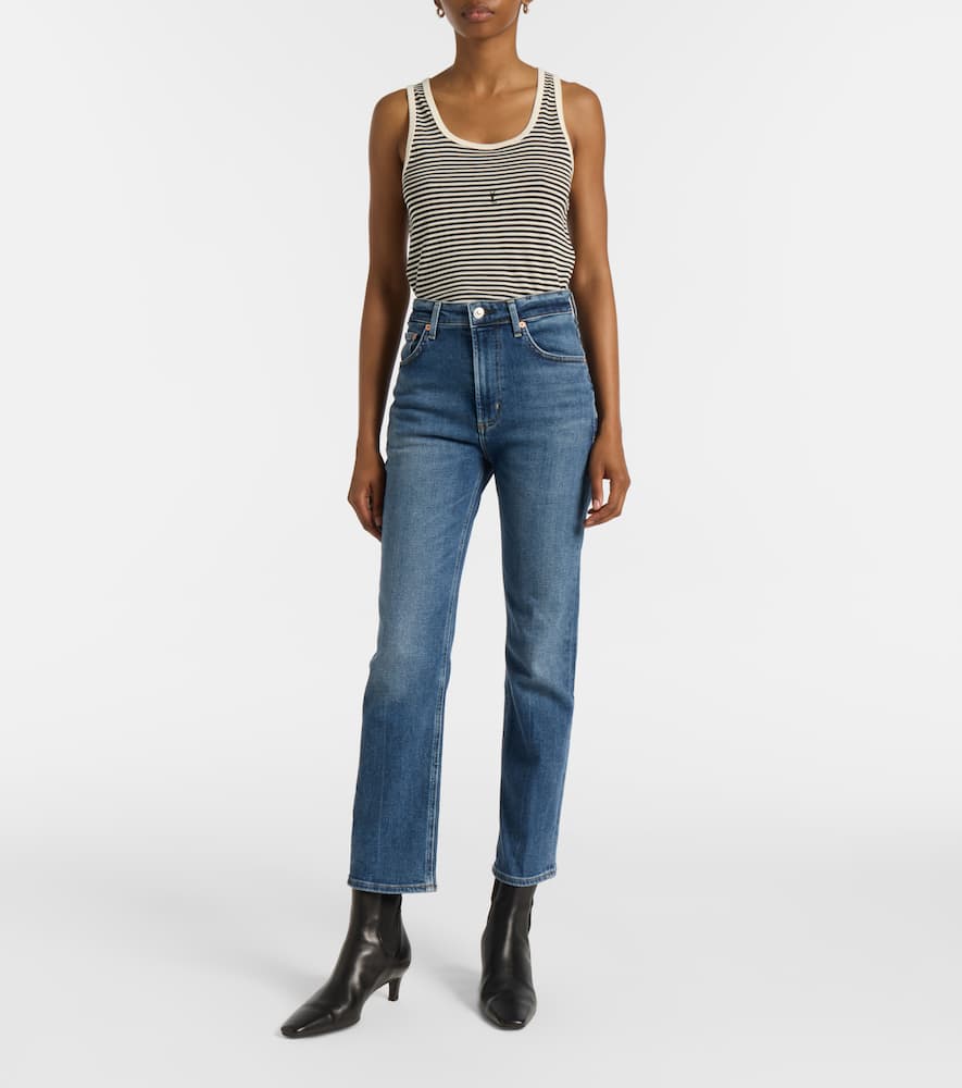 Zurie Ankle high-rise slim jeans