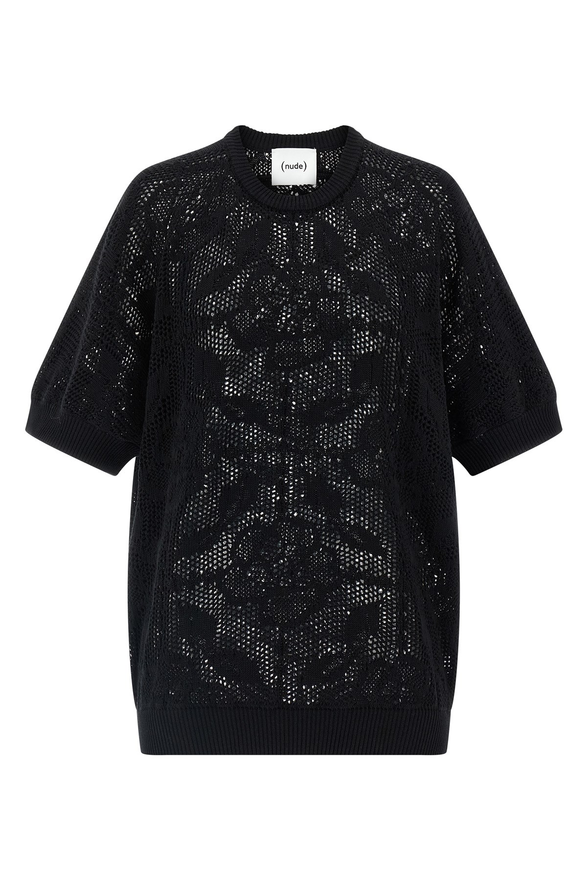Openwork Cotton Sweater