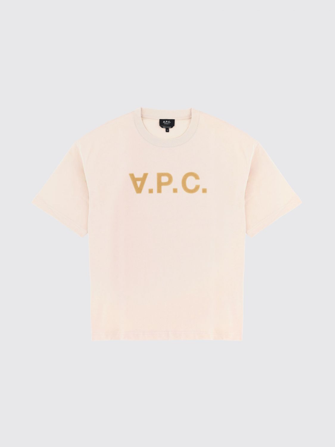 T-Shirt A. P.C. Men color Beige
