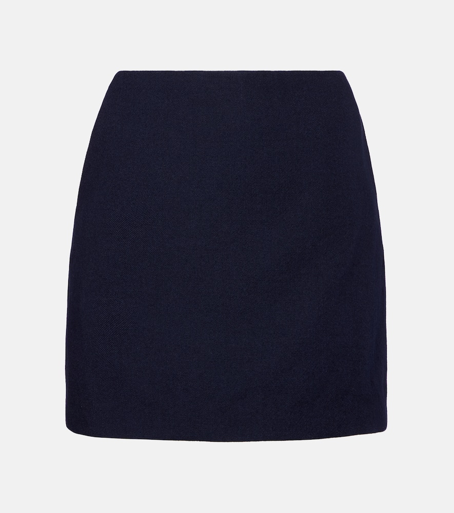Jeanette virgin wool miniskirt