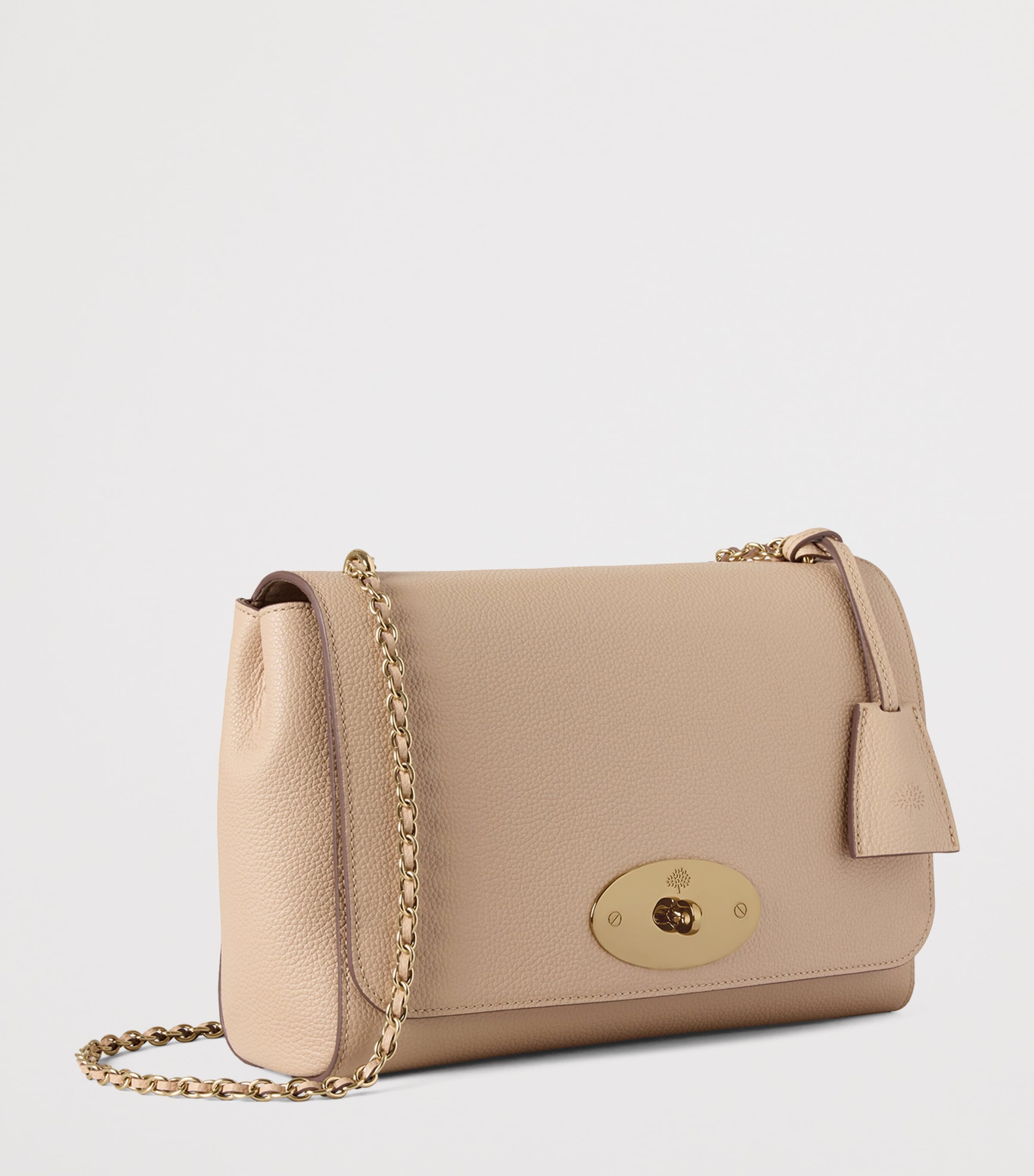 Medium Leather Lily Shoulder Bag